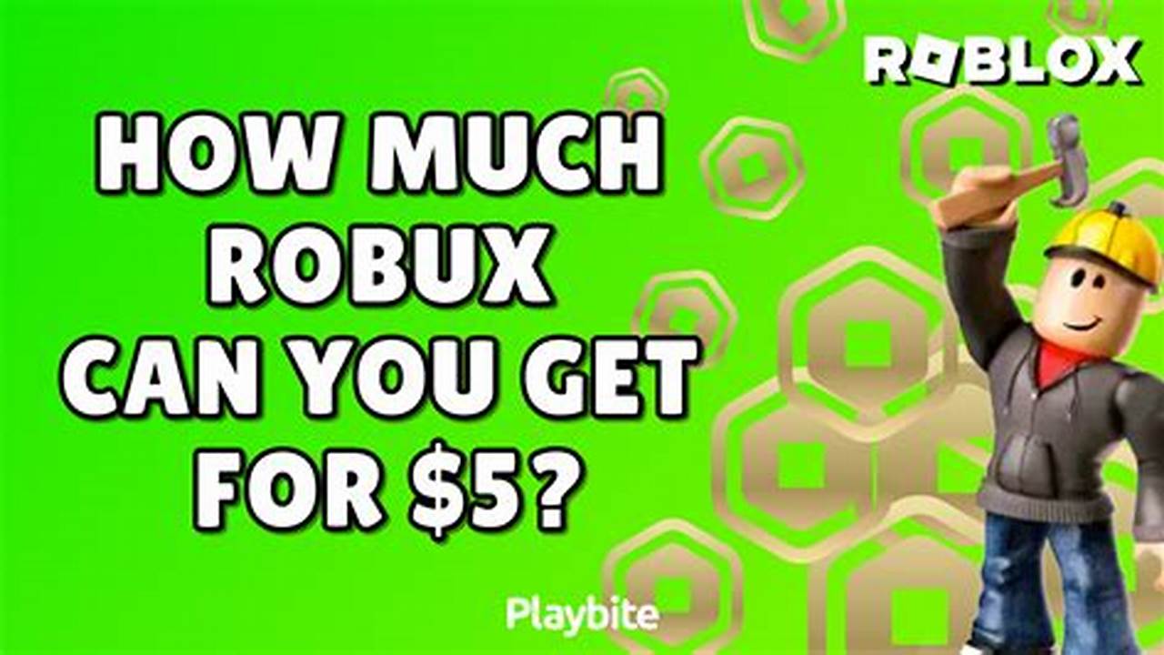 How To Get 5 Robux For Free 2024