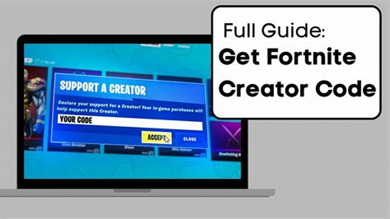 How To Get A Creator Code In Fortnite 2024