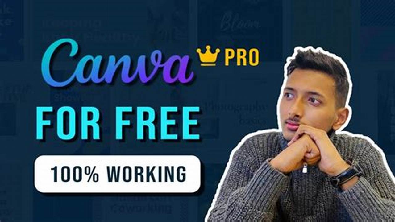 How To Get Canva Pro For Free 2024