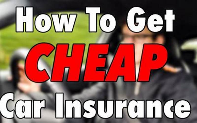 How To Get Cheap Car Insurance In Mims