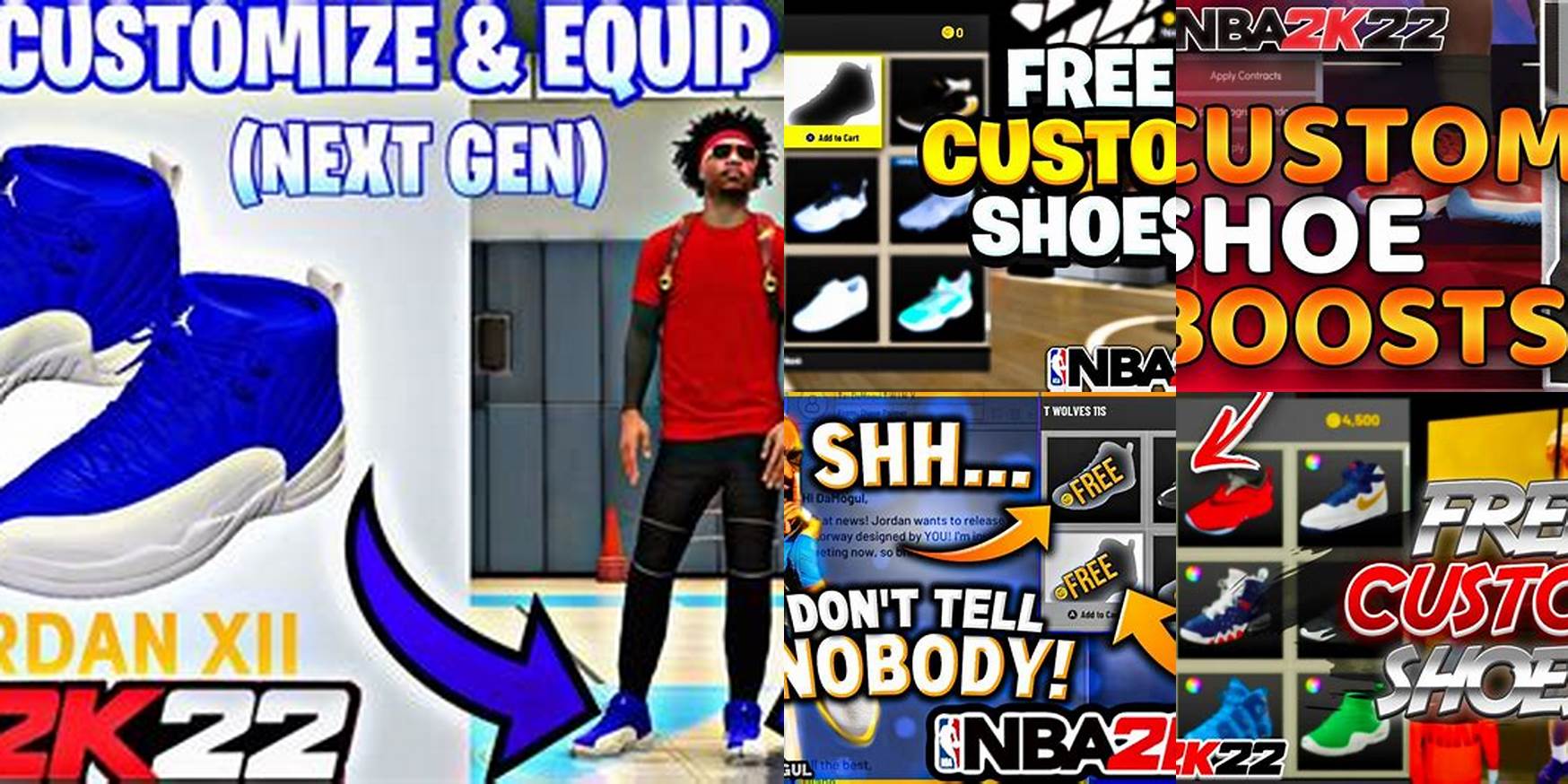 How To Get Custom Shoes For Free 2K22