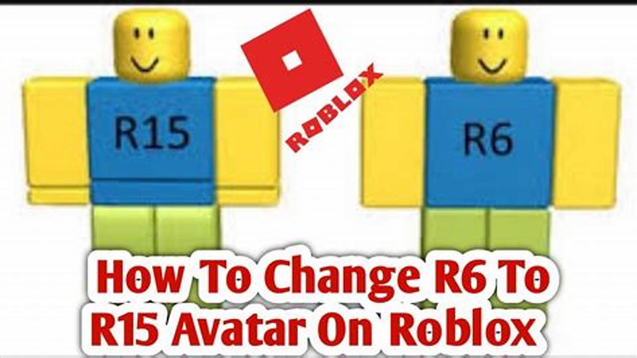 How To Get R15 Avatar In Roblox 2024