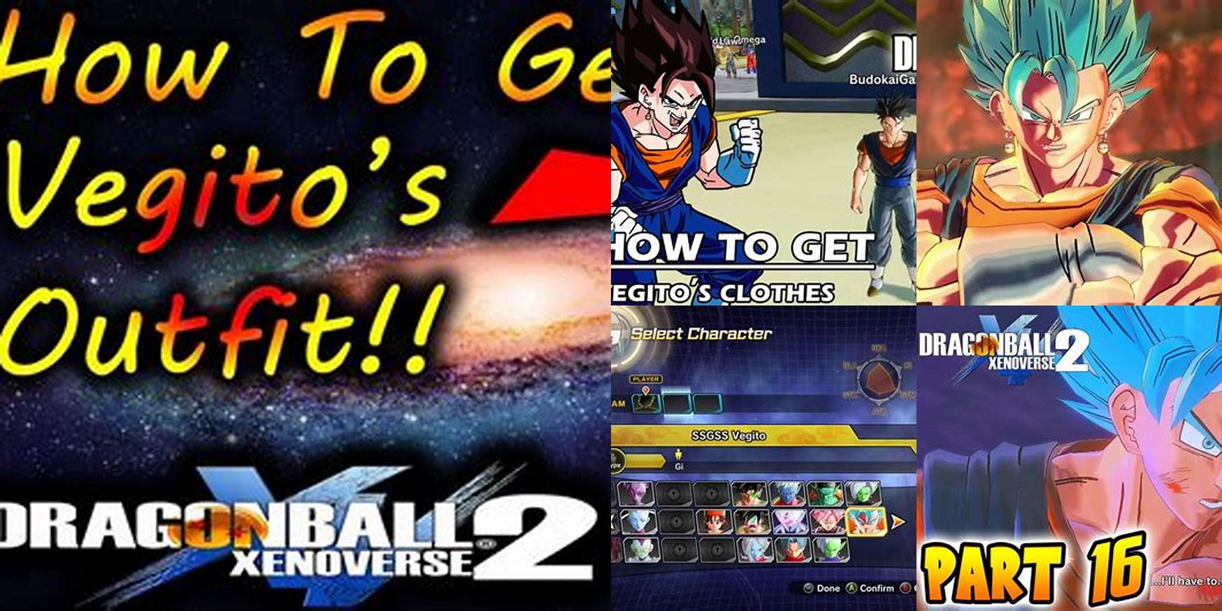 How To Get Vegito's Clothes In Xenoverse 2