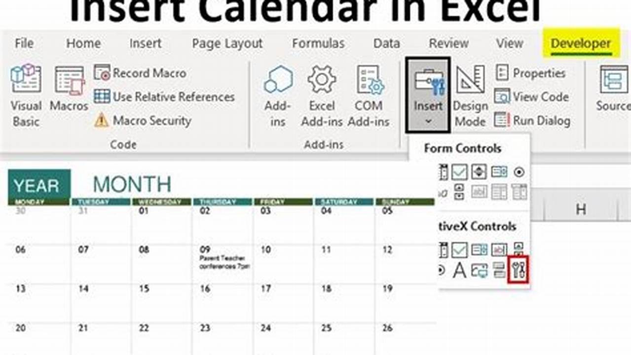 How To Import A Calendar Into Excel