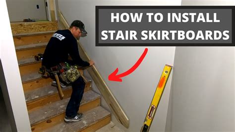 How To Install Stair Skirt Board