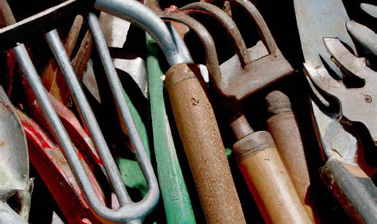 How To Keep Gardening Tools From Rusting