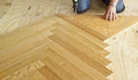 How to Install a Herringbone Floor in 2020 Herringbone floor