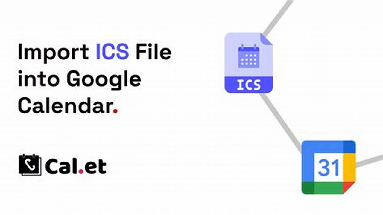 How To Load Ics Into Google Calendar