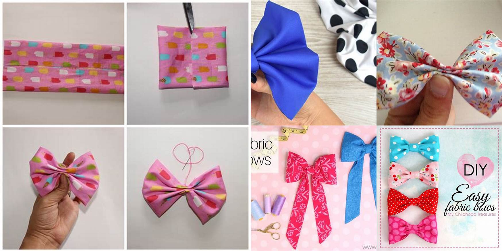 How To Make A Bow With Cloth