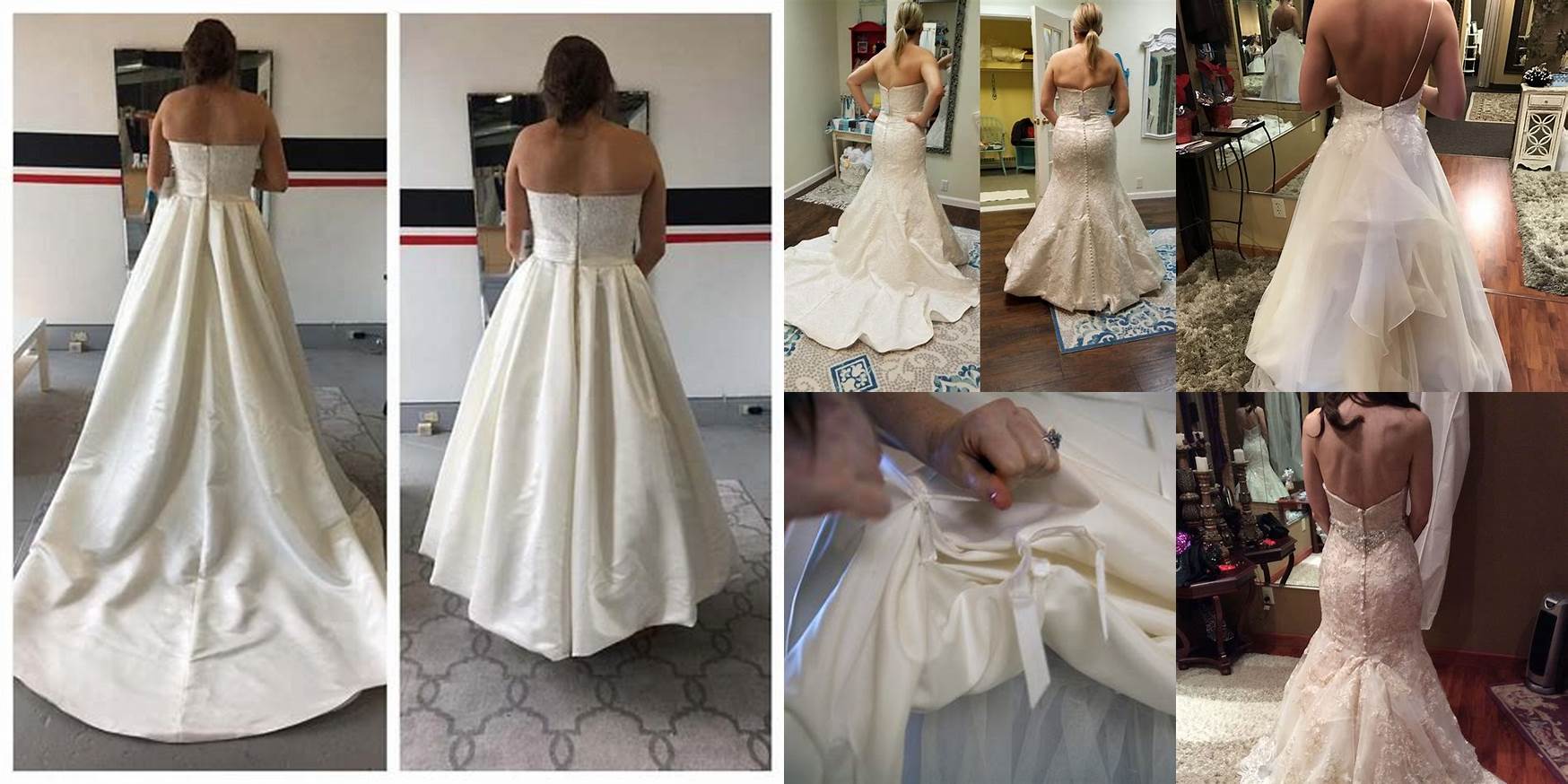 How To Make A Bustle Wedding Dress
