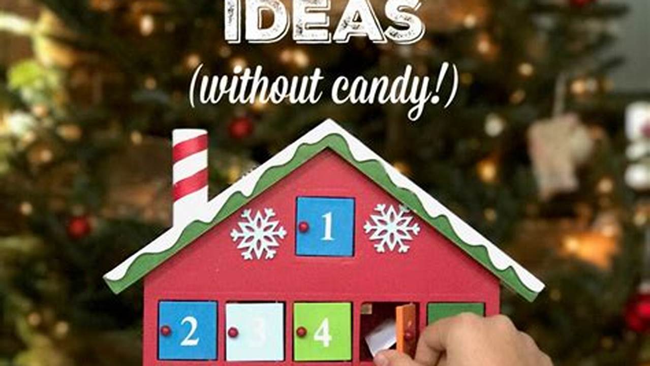 How To Make A Candy Advent Calendar