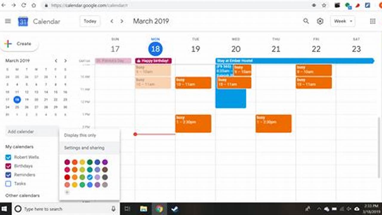 How To Make A Copy Of A Google Calendar