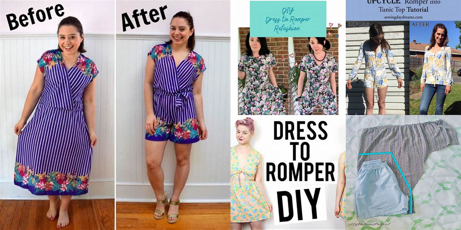 How To Make A Dress Into A Romper