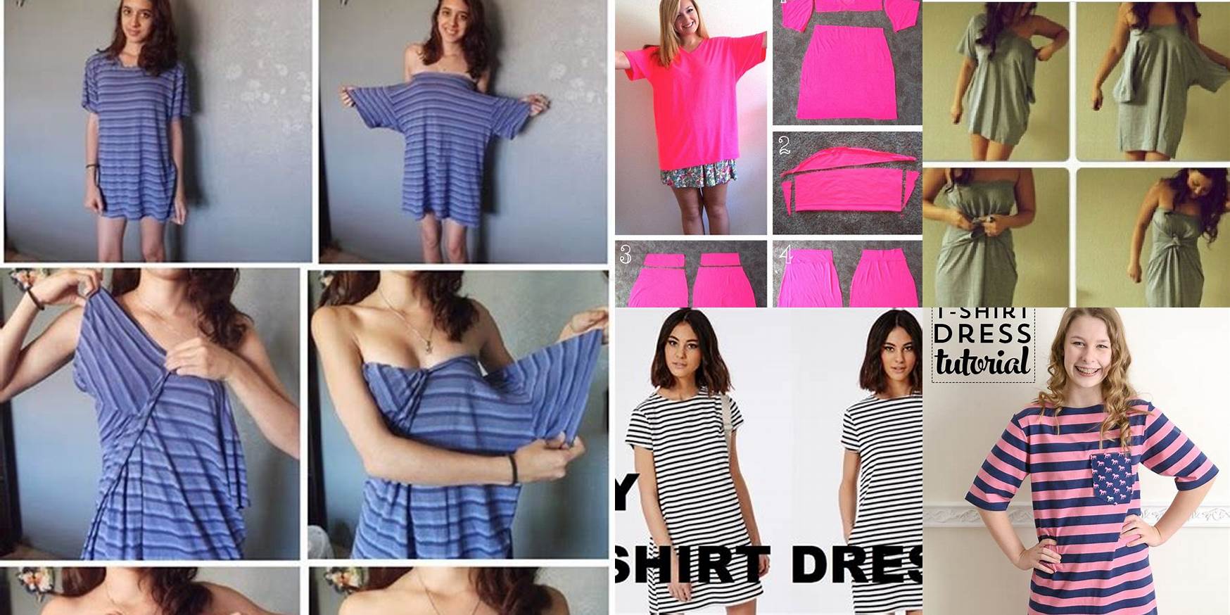 How To Make A Dress Out Of At Shirt