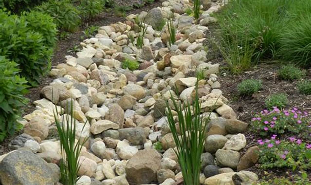 How To Make A Dry River Bed Garden