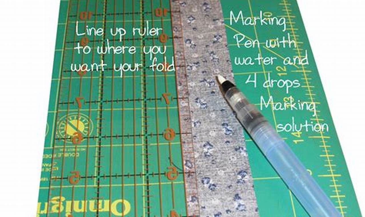 How To Make A Fabric Folding Pen