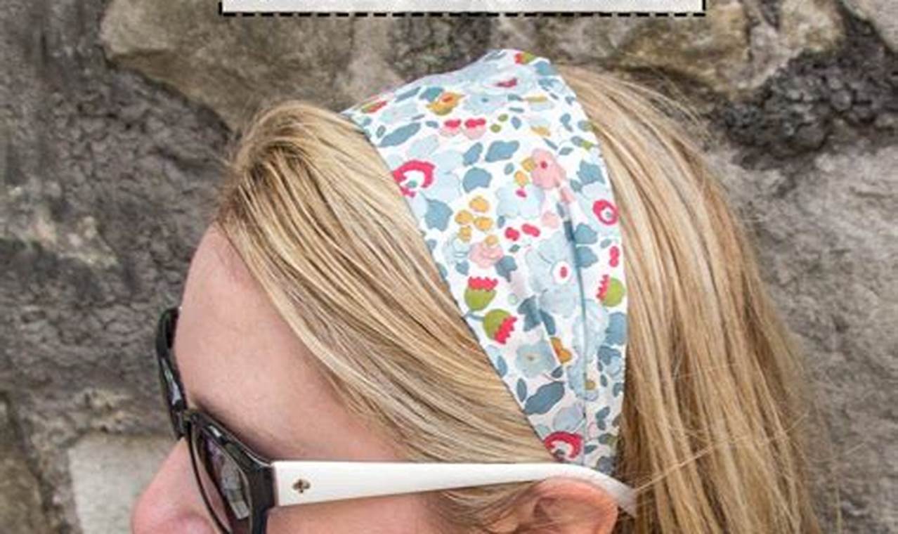 How To Make A Fabric Headband That Ties
