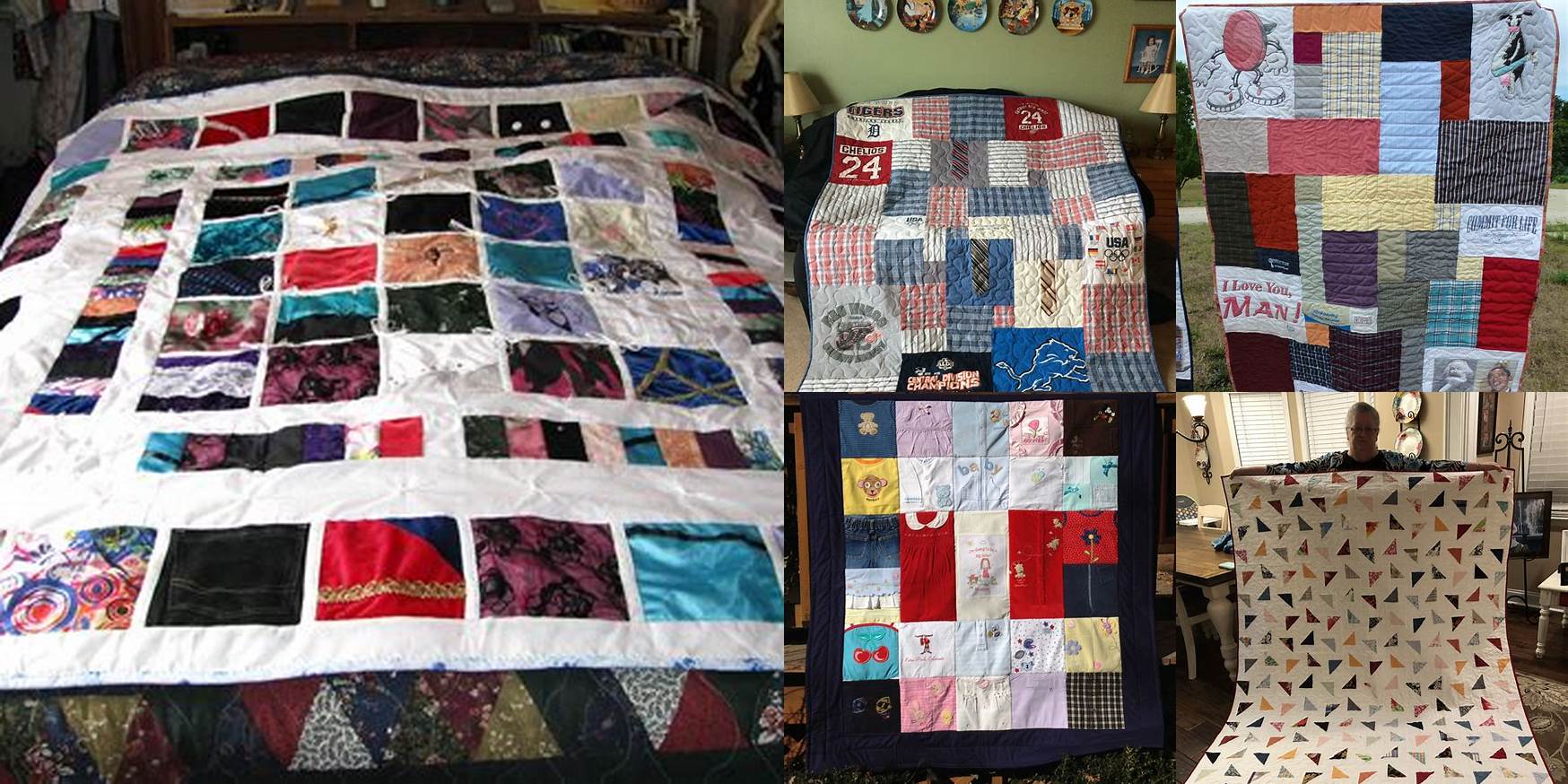How To Make A Memorial Quilt From Clothes
