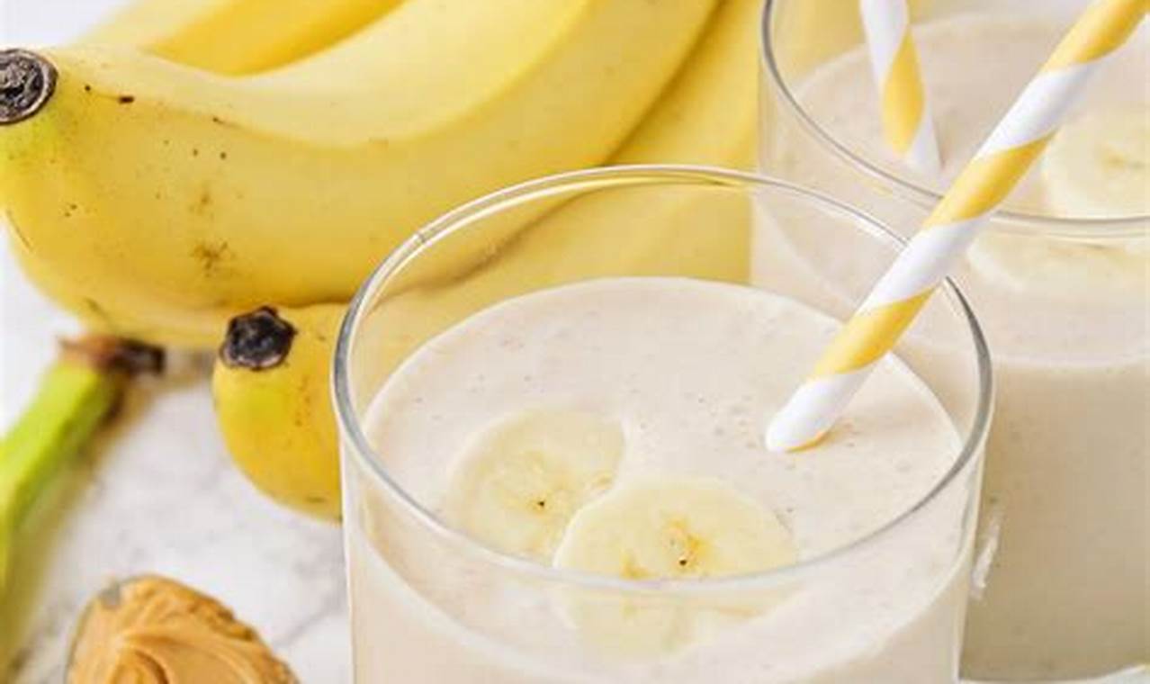 How To Make A Smoothie With Milk And Peanut Butter
