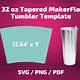 How To Make A Tapered Tumbler Template