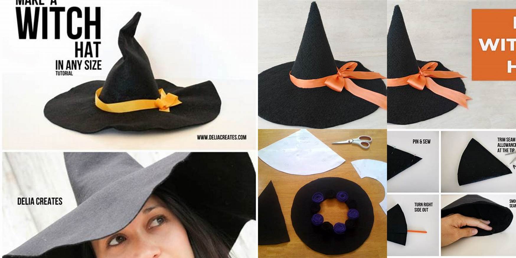 How To Make A Witches Hat Out Of Fabric