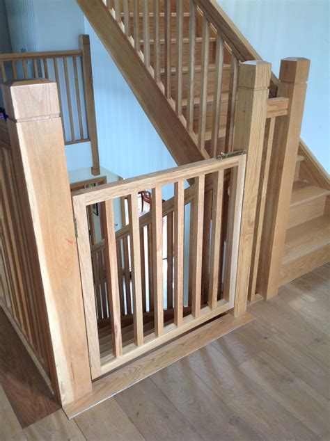 How To Make A Wooden Stair Gate
