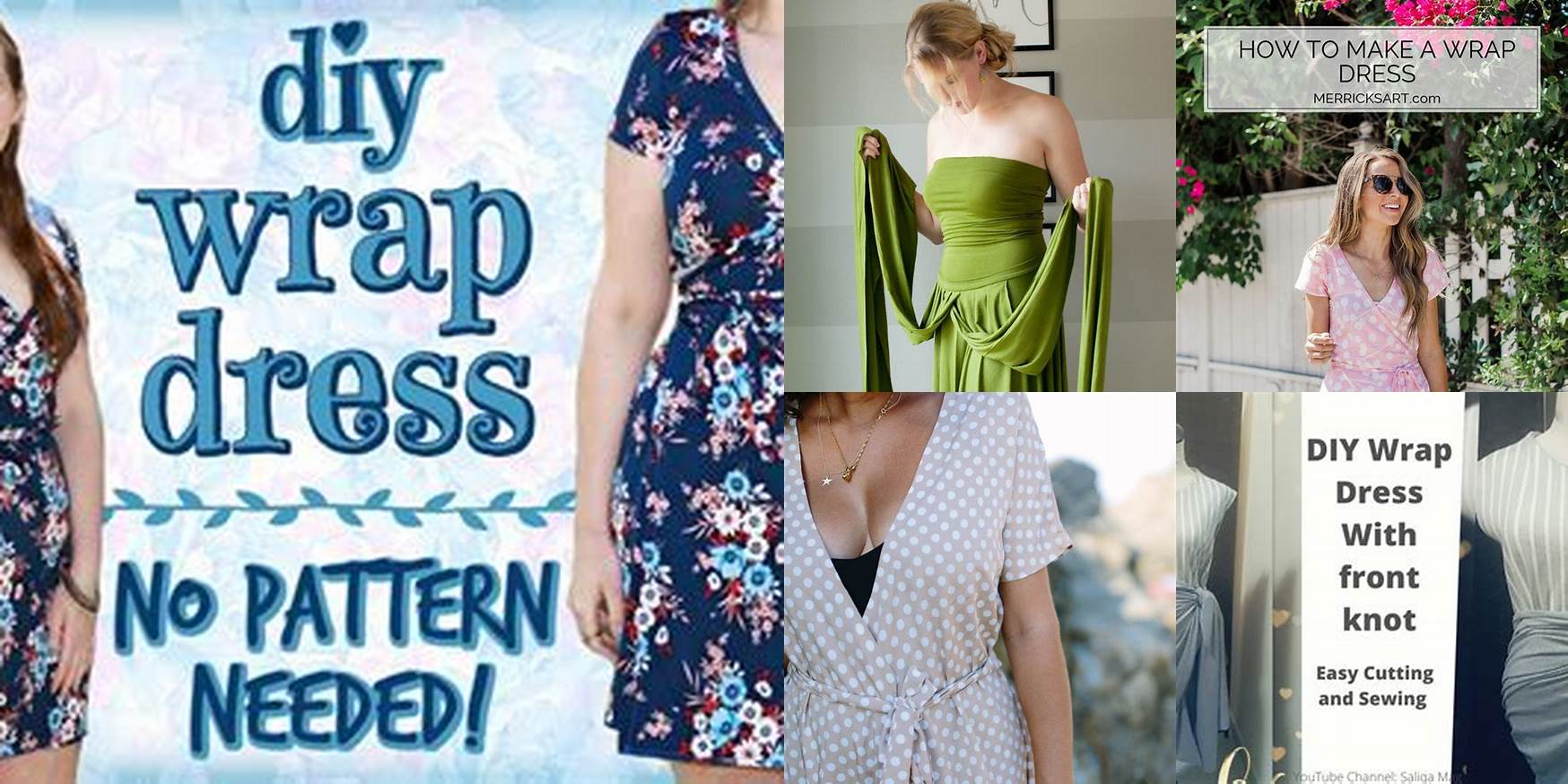 How To Make A Wrap Dress More Modest