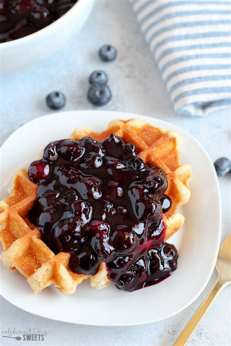 The Best Homemade Blueberry Syrup Recipe Savoring The Good®