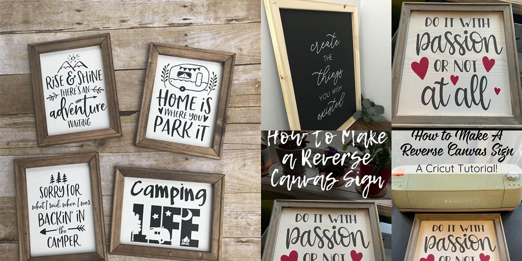 How To Make Canvas Signs
