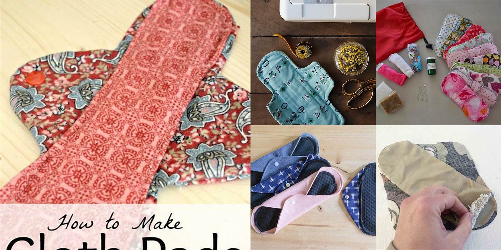 How To Make Cloth Pads By Hand