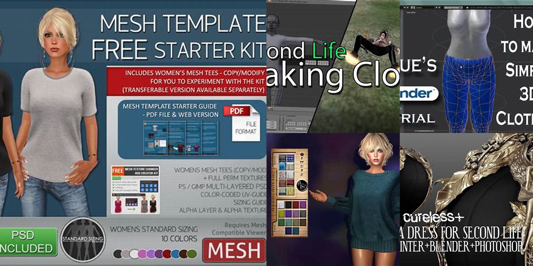 How To Make Clothing In Second Life