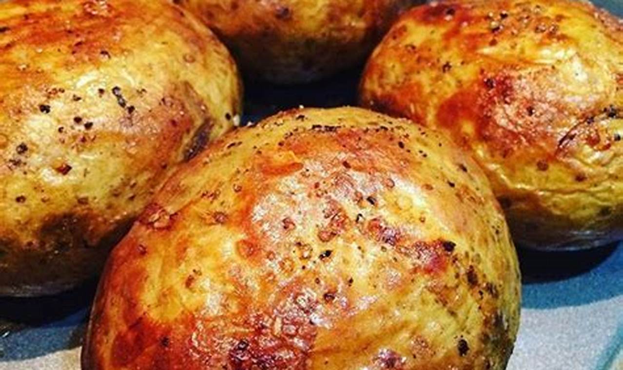 How To Make Crispy Jacket Potatoes Quickly