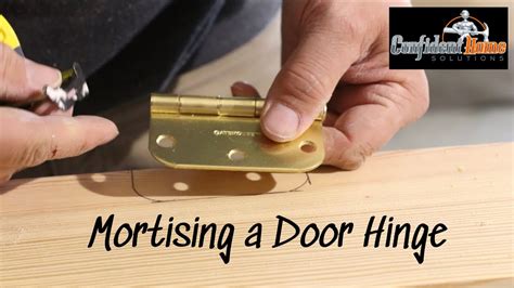 How To Make Door Hinge Template
