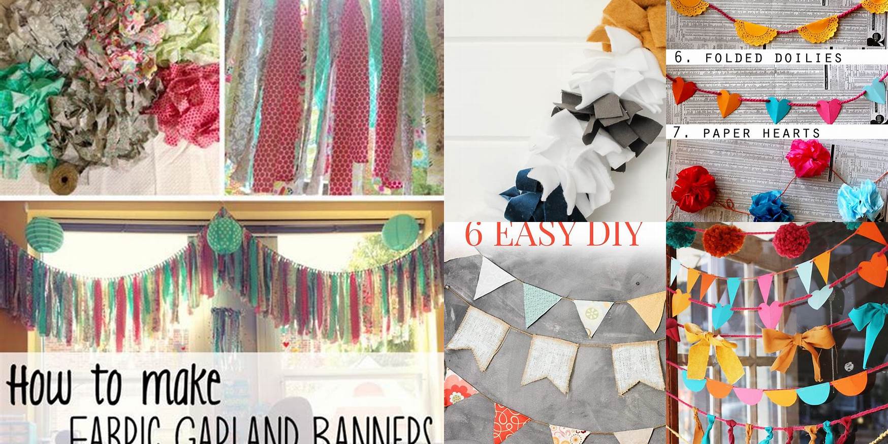 How To Make Fabric Garland Banner