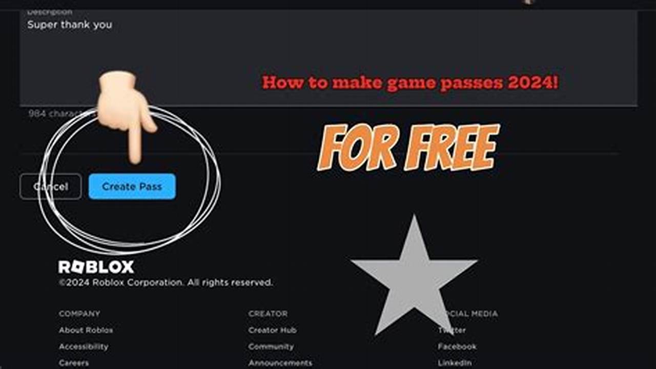 How To Make Gamepasses In Roblox 2024
