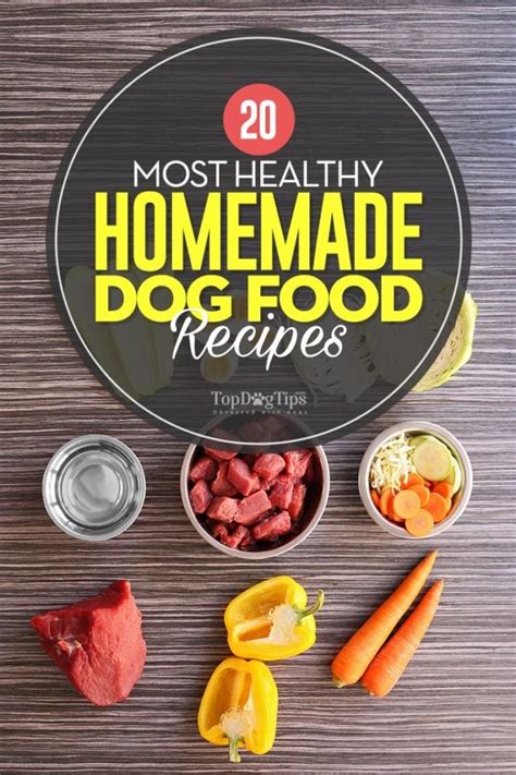 How To Make Healthy Homemade Dog Food
