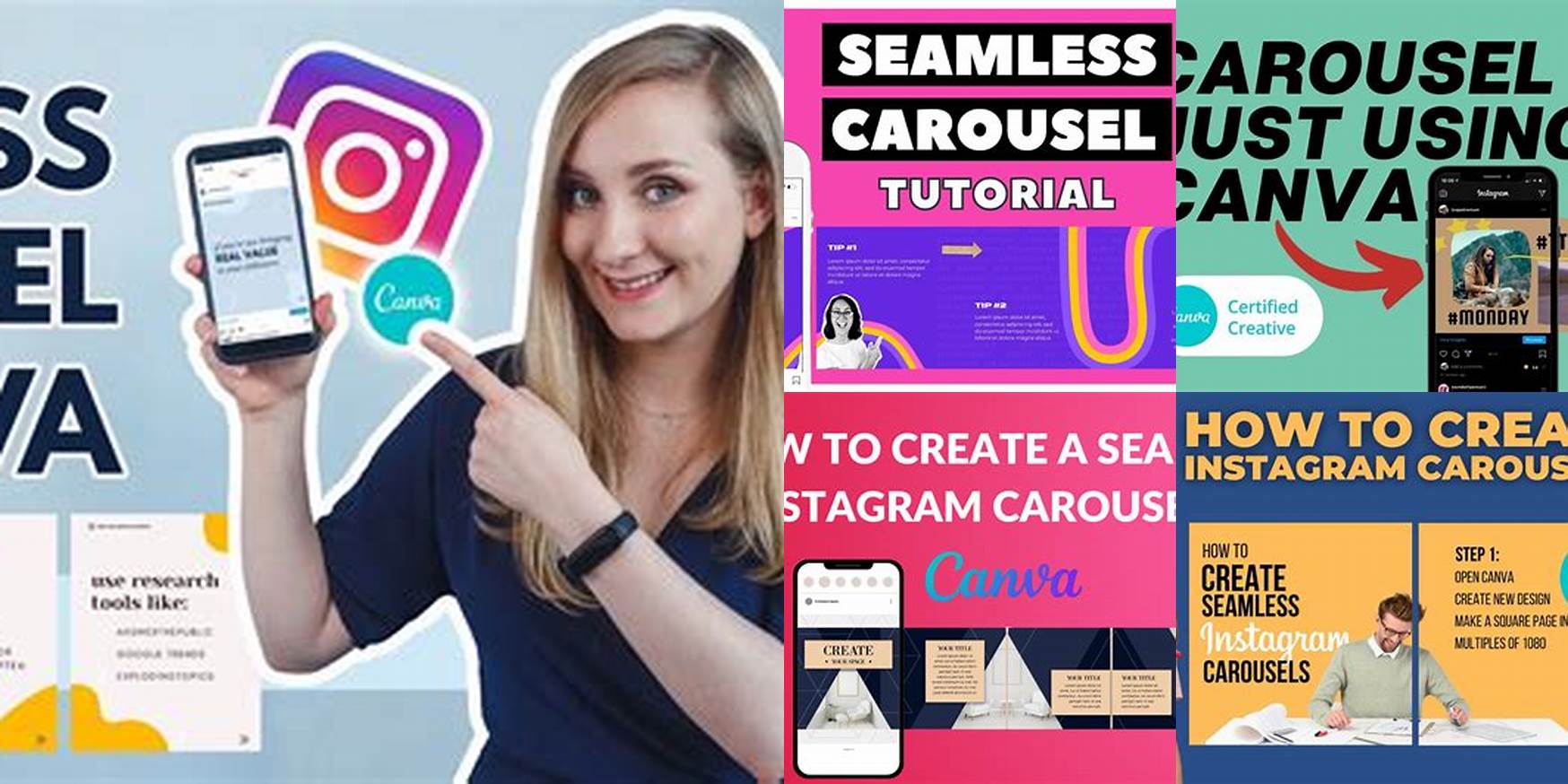 How To Make Instagram Carousel On Canva
