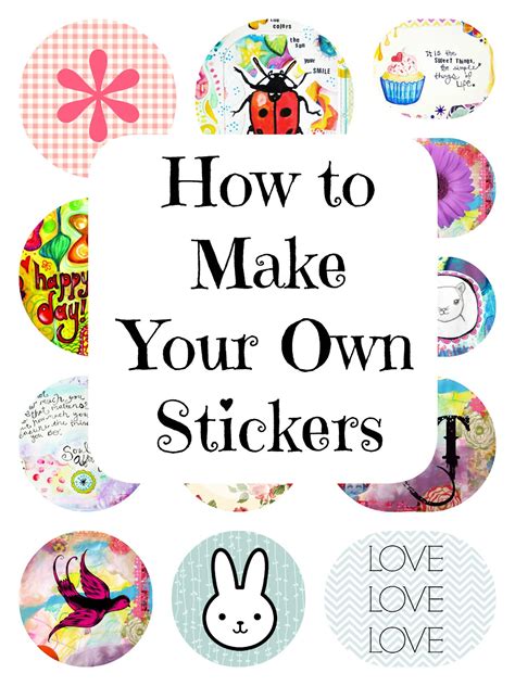 How To Make Printable Stickers To Sell