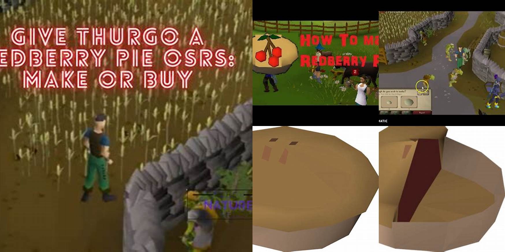How To Make Redberry Pie Osrs