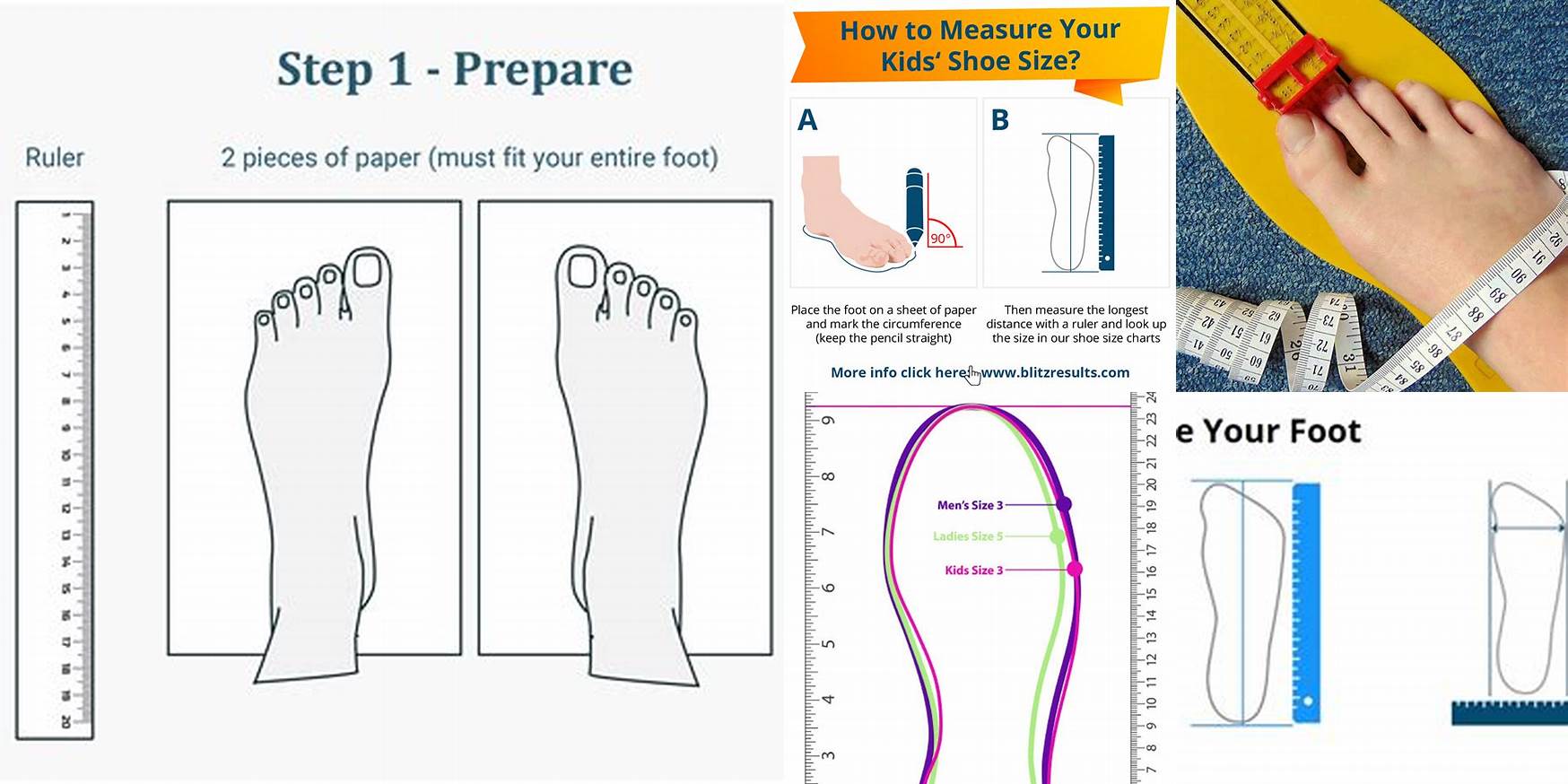 How To Measure Feet For Shoes With A Tape Measure
