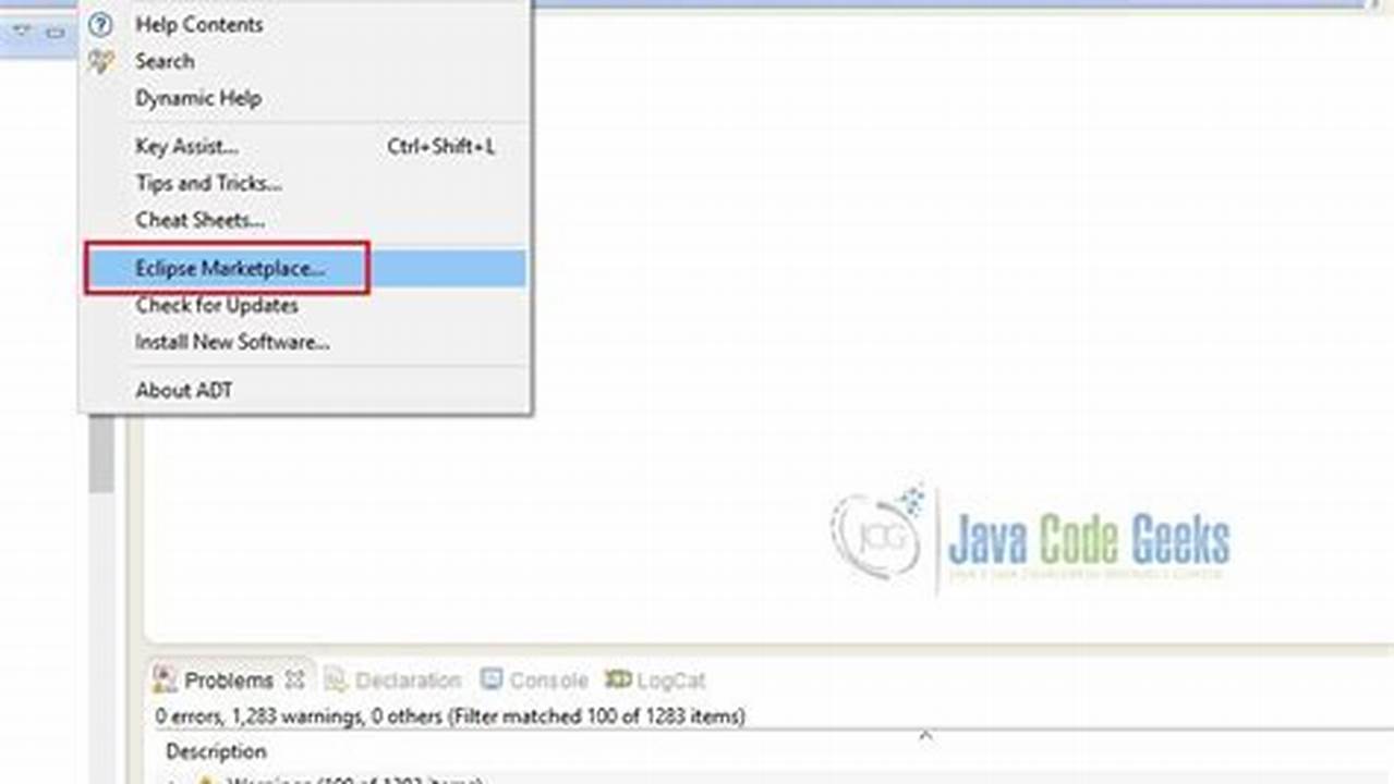 How To Open Eclipse Marketplace