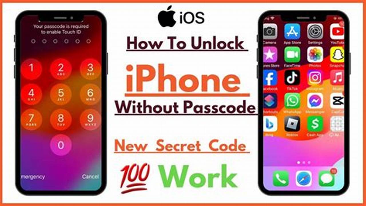 How To Open Iphone Without Passcode 2024