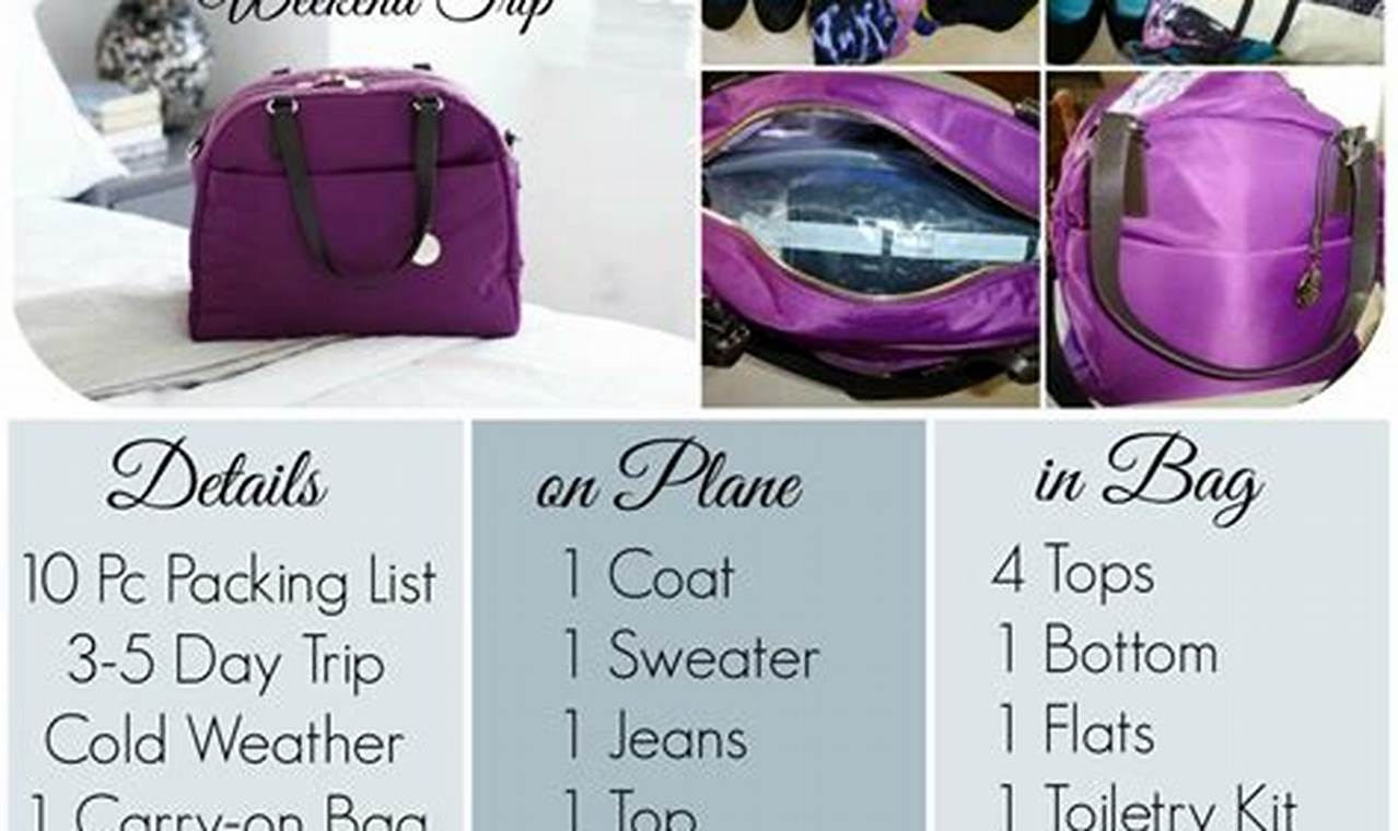 How To Pack Purses For Travel