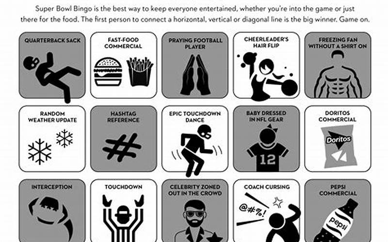 How To Play Super Bowl Commercial Bingo