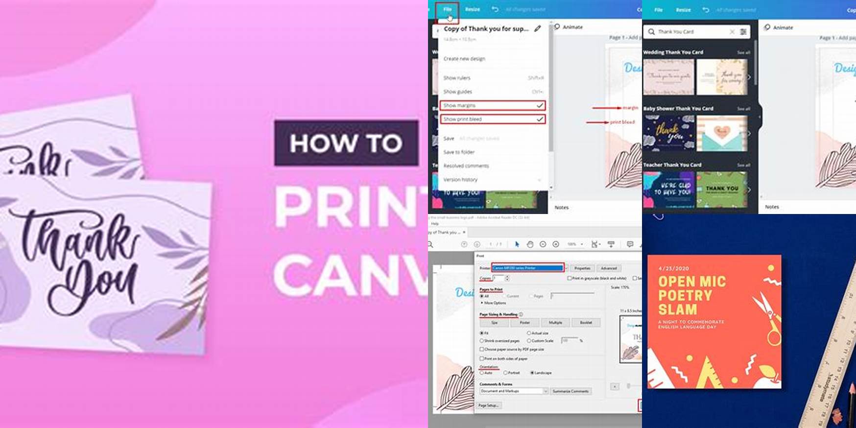 How To Print Canva Designs