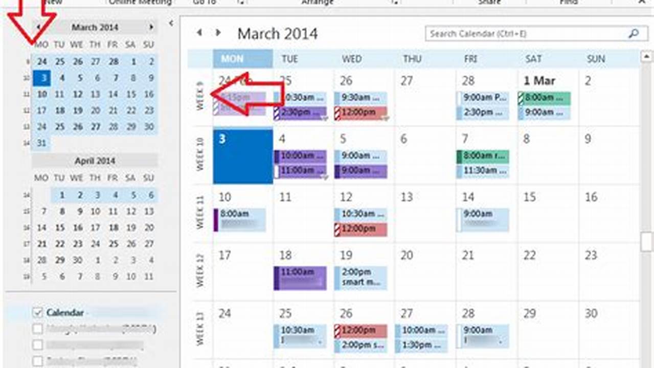 How To Put Week Number In Outlook Calendar