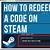 How To Redeem Code