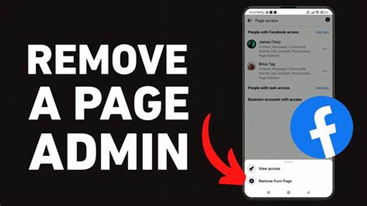 How To Remove Admin From Facebook Page 2024