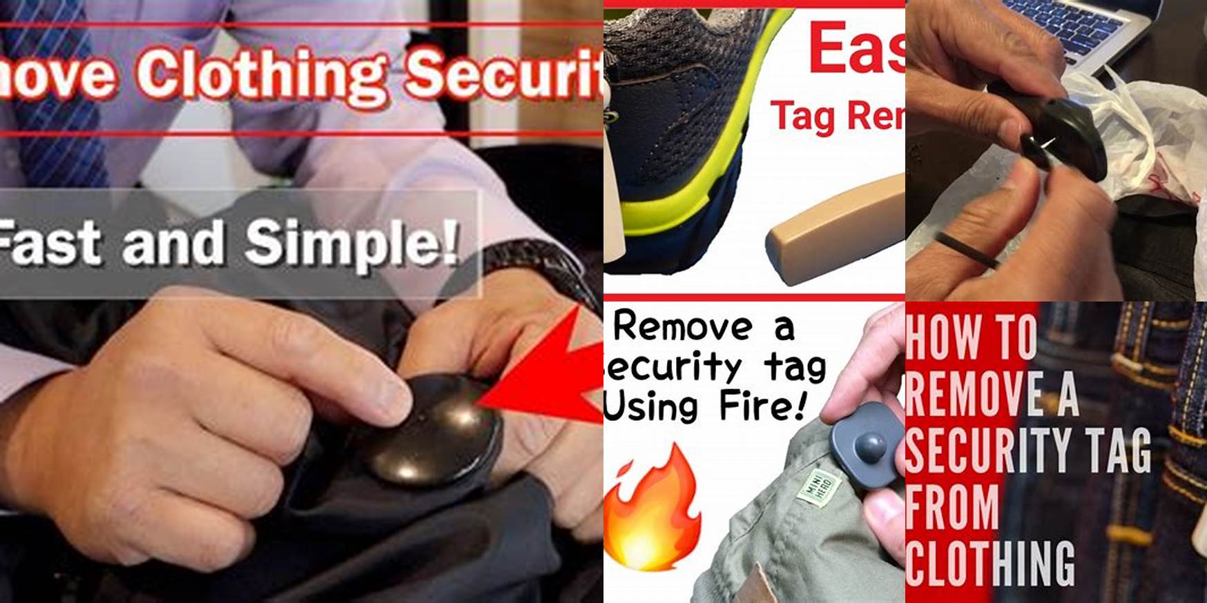 How To Remove Alpha Security Tag From Clothes
