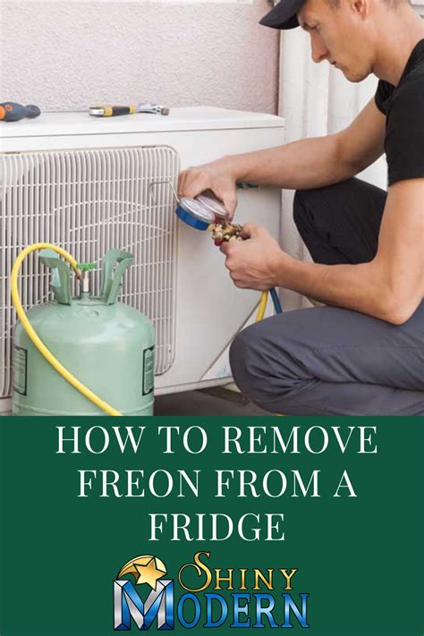 Effortlessly Remove Freon from Your Fridge!